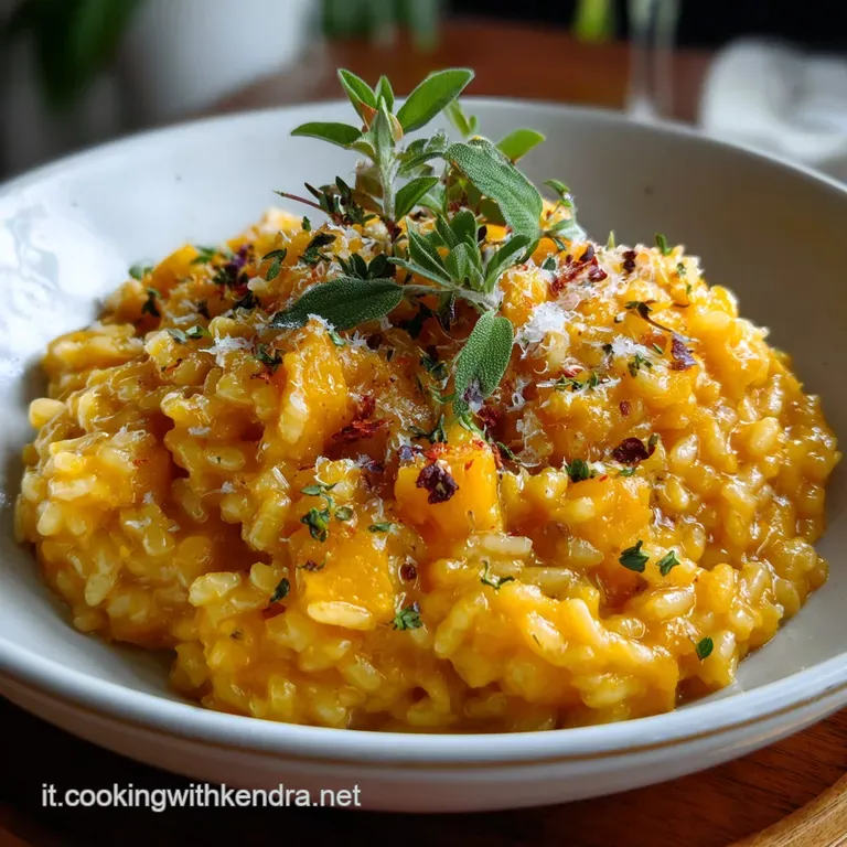 Riso Con Zucca Mantecato: La Vera Ricetta Autunnale presentation