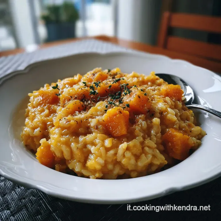 Riso con Zucca Mantecato: La Vera Ricetta Autunnale