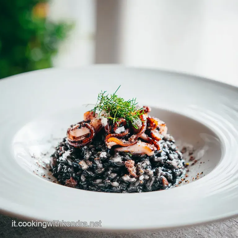 Risotto Nero di Seppia Cremoso