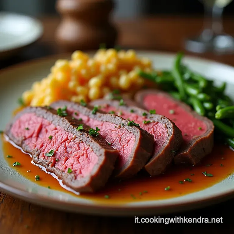 Il Mio Roast Beef a Bassa Temperatura LArte di un Rosato Perfetto