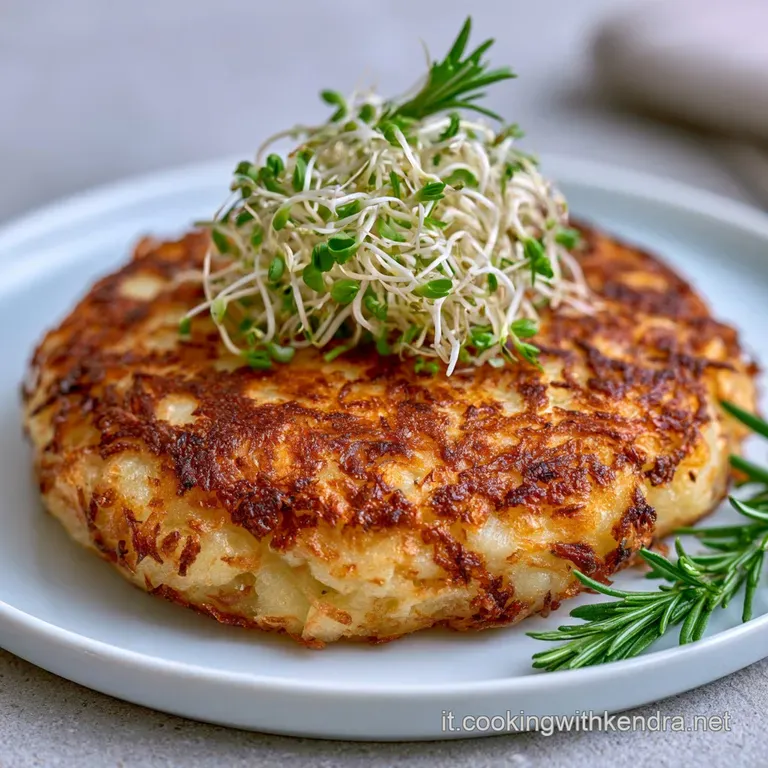 Rosti di Patate Germogli e Rosmarino: Croccanti e Vellutati