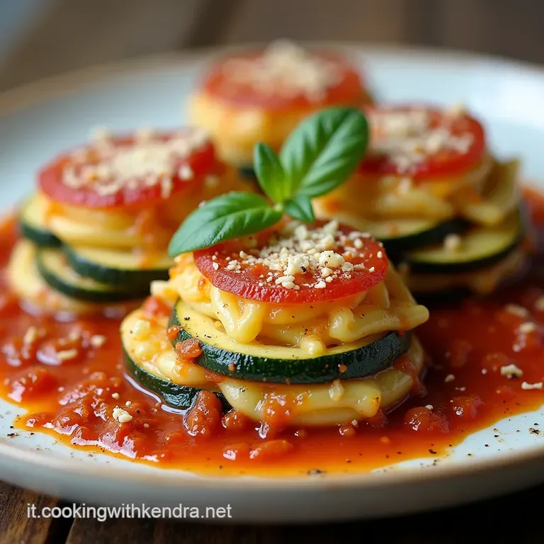 Rotolo di Zucchine Perfetto Sottili Fogliette Keto Rivoluzionarie con Ripieno Ricco