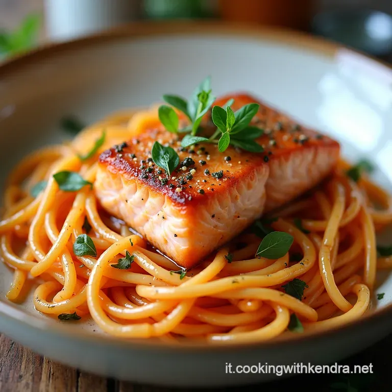 Salmone in Padella alla Mediterranea