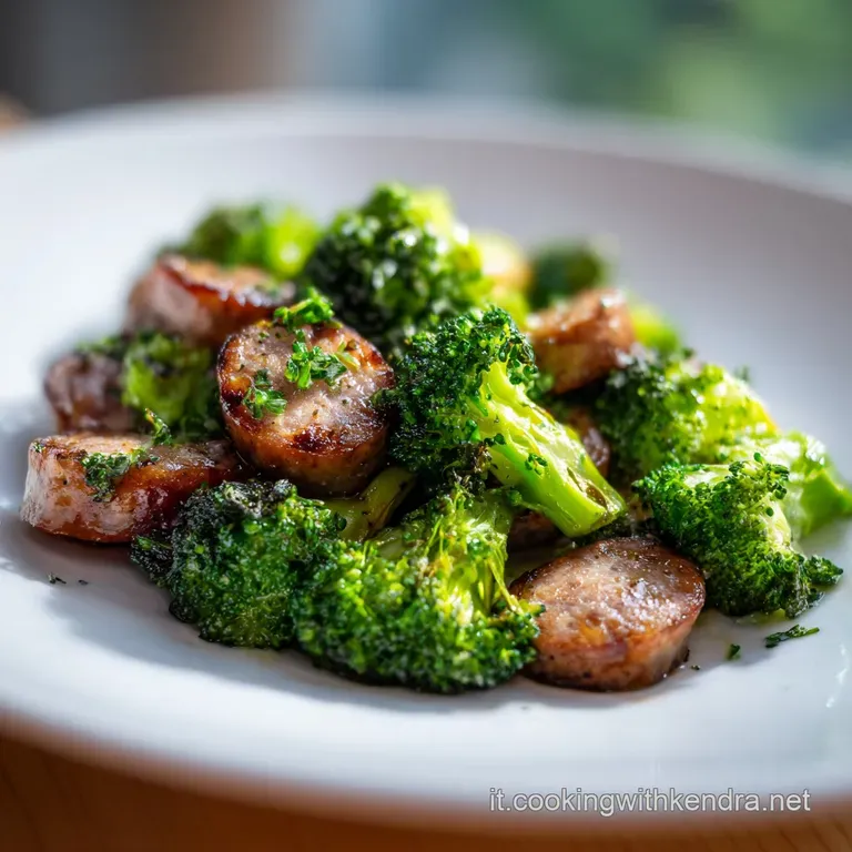 Salsicce e Broccoli: Secondo Piatto Rustico