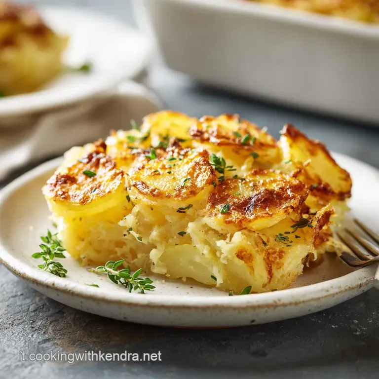 Sformato di Patate Croccante e Cremoso