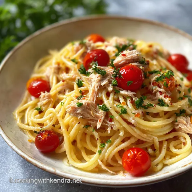 Spaghetti Tonno e Pomodorini: Piatto Veloce
