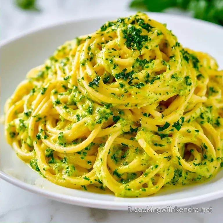 Spaghetti Zucchine e Zafferano: Crema Vellutata
