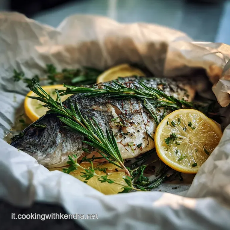 Spigola al Cartoccio Succosa e Aromatica