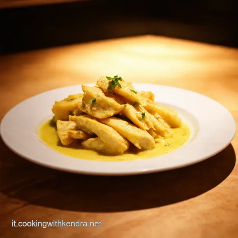 Straccetti Di Pollo Al Limone E Rosmarino presentation