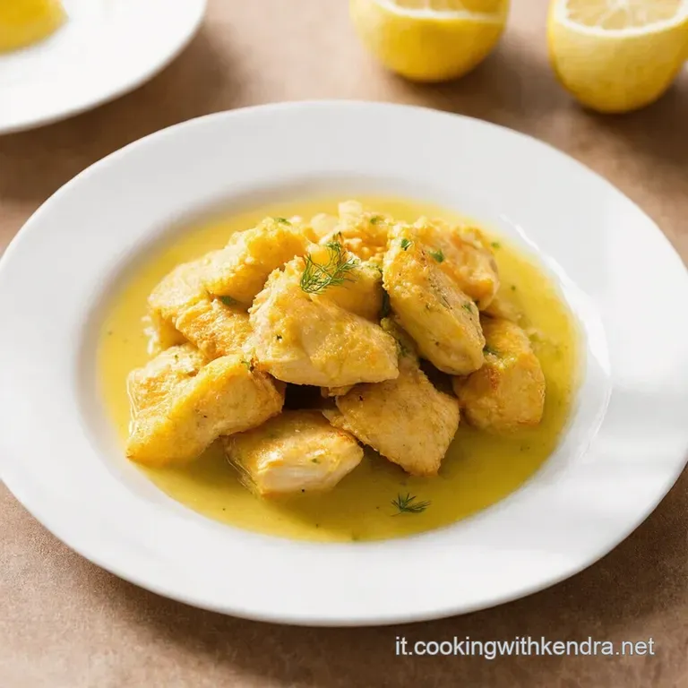 Straccetti di Pollo al Limone e Rosmarino