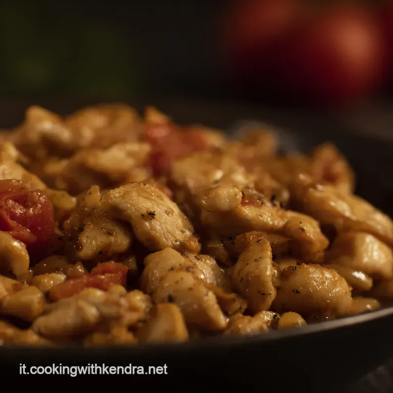 Straccetti Di Pollo Alla Romana presentation