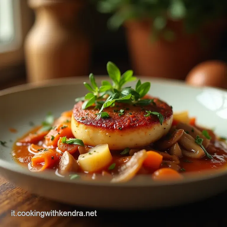 Petto Di Tacchino Alla Paesana Tenero Rustico E Profumatissimo Con Salsiccia E Funghi presentation