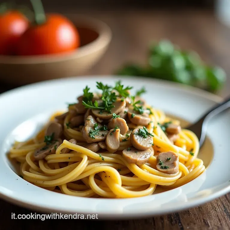 Tagliatelle ai Funghi da Sogno Cremose Intense e Indimenticabili