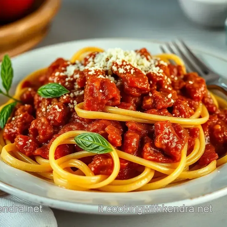 Tagliatelle al Rag&ugrave; Bolognese Fatte in Casa