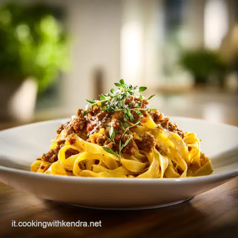 Tagliatelle al Rag&ugrave; Gentile di Cinghiale