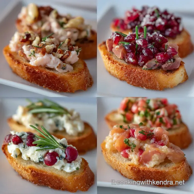 Tartine Natalizie: Lantipasto Veloce Per Le Feste presentation