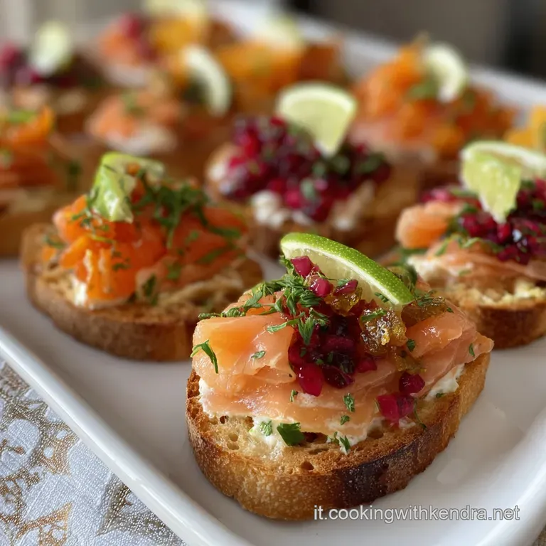 Tartine Natalizie: LAntipasto Veloce per le Feste