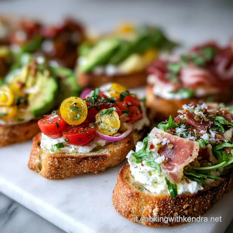 Tartine Sfiziose: Croccanti e Saporite