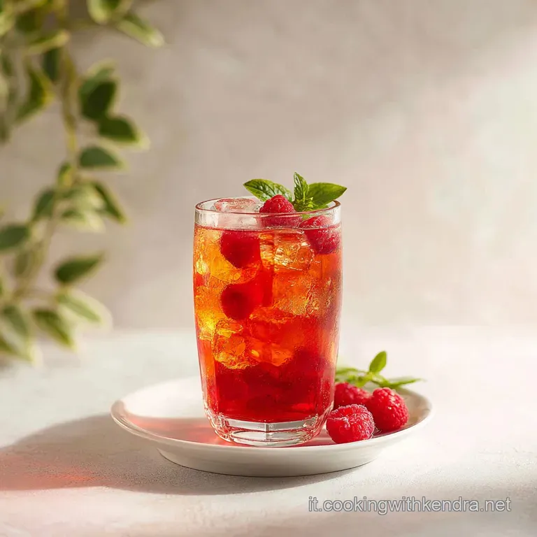 T&egrave; Freddo ai Lamponi: Sciroppo Vellutato