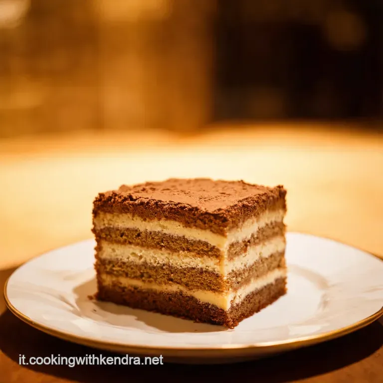 Tiramis&ugrave; Torta Un Sogno Al Caff&egrave; Indimenticabile presentation