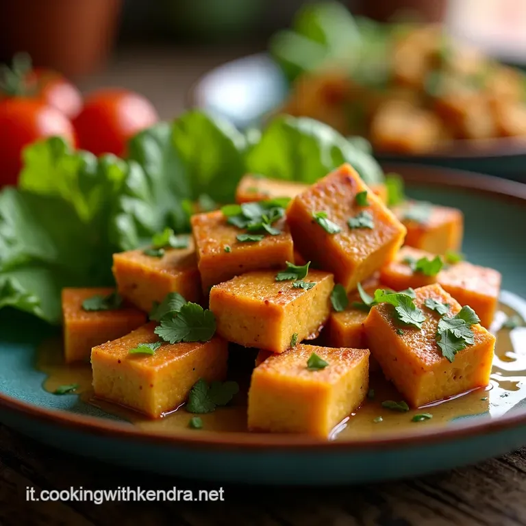 Tofu Di Legumi Fatto in Casa presentation