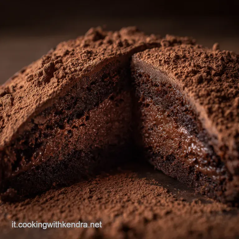 Torta Al Cioccolato Fondente Abbraccio Di Cioccolato presentation
