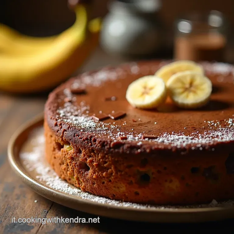 Torta Banane E Cioccolato Soffice Umida E Golosa Il Dolce Che Non Sbaglia Mai presentation