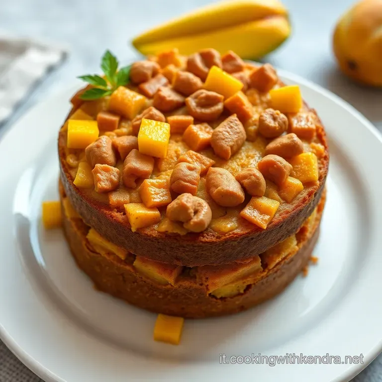 Torta Butta E Cuoci Al Mango Un Soffio Destate presentation