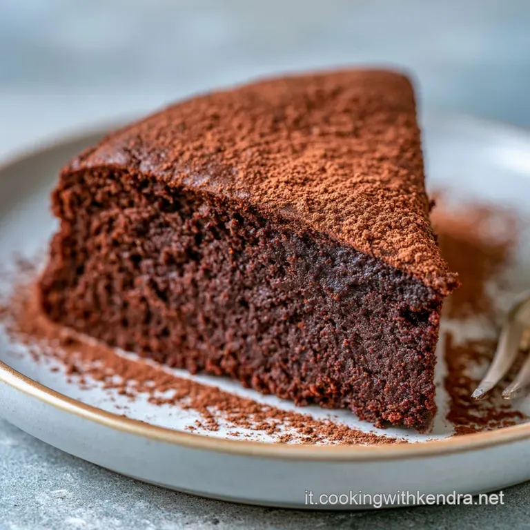 Torta Cioccolato e Mandorle: Cuore Morbido