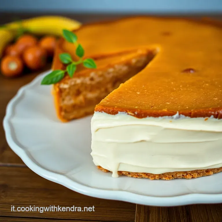 Torta Di Carote Della Nonna Emilia presentation