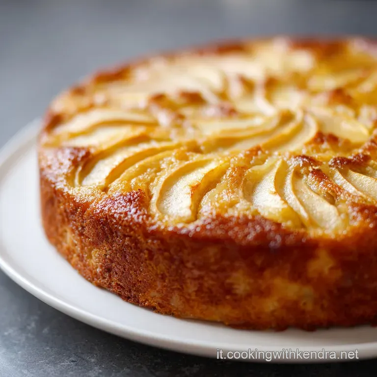 Torta di Mele Umida con Yogurt