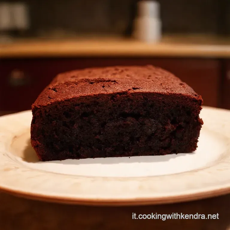 Torta Negra Venezolana Della Caraola presentation