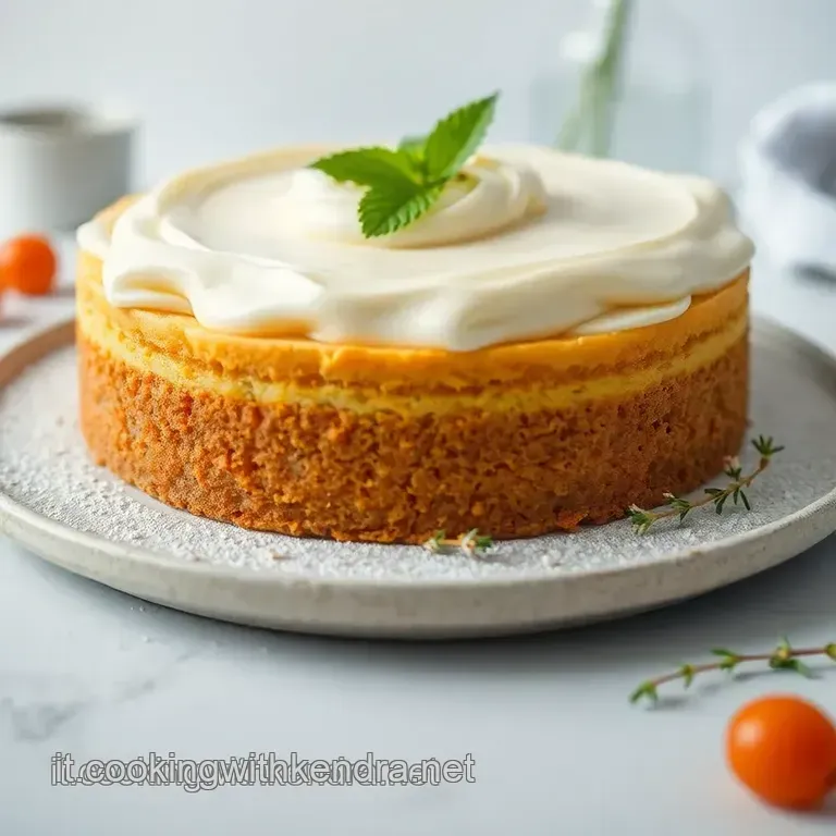 Torta Paradiso Al Latte Condensato presentation