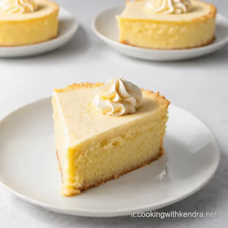 Torta Paradiso alla Vaniglia con Nuvola di Burro e Meringa Svizzera