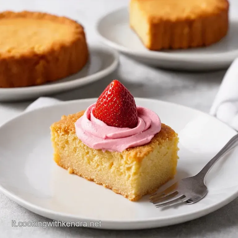 Torta Paradiso alle Fragole con Frosting di Mascarpone