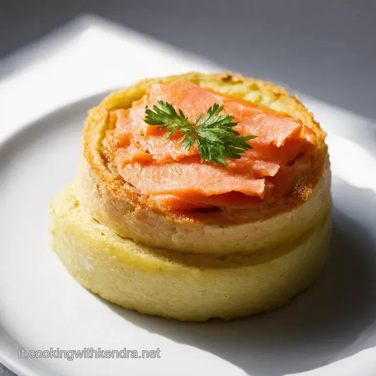 Torta Salata Salmone e Patate Sapore di Mare Anima Italiana Senza Uova