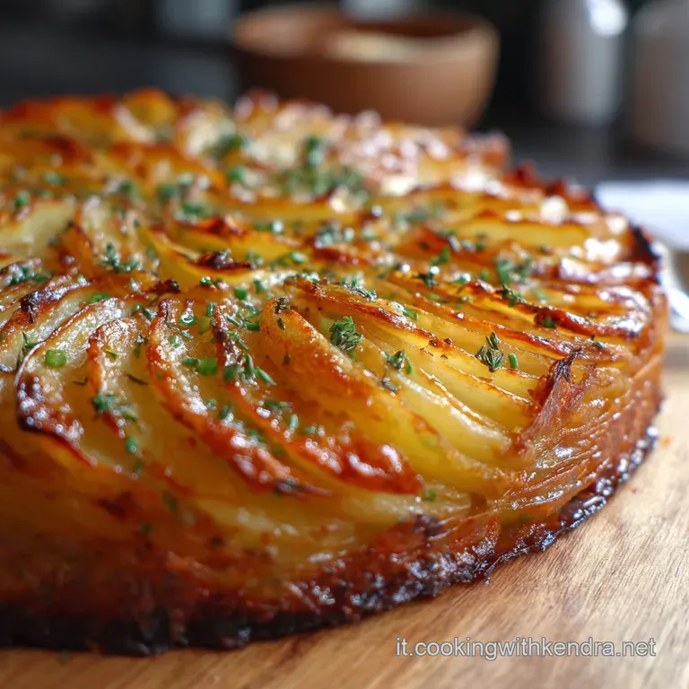 Tortino di patate al forno Il segreto per una crosta croccante e un cuore filante