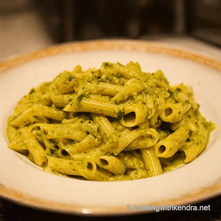 Trofie Al Pesto Genovese Con Fagiolini E Patate presentation