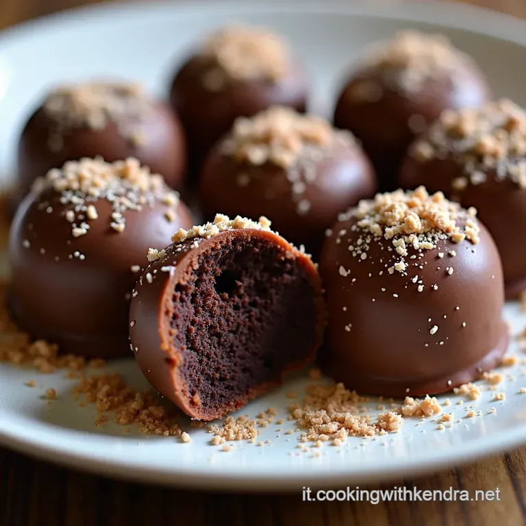 Trufas Classiche di Cioccolato Un Boccone di Paradiso