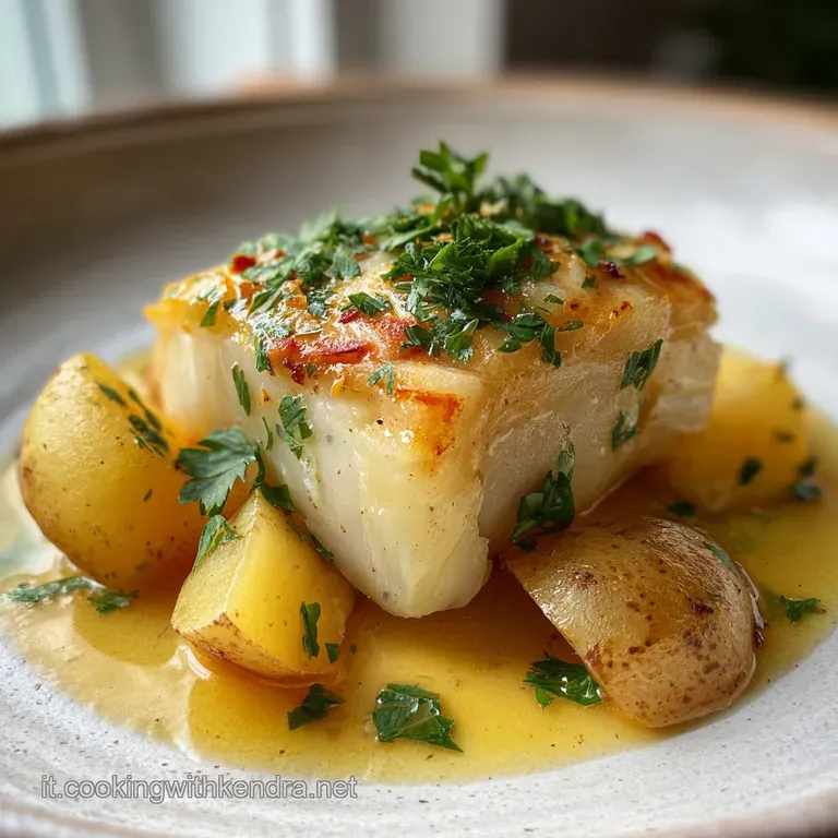 Baccal&agrave; in Umido Con Patate