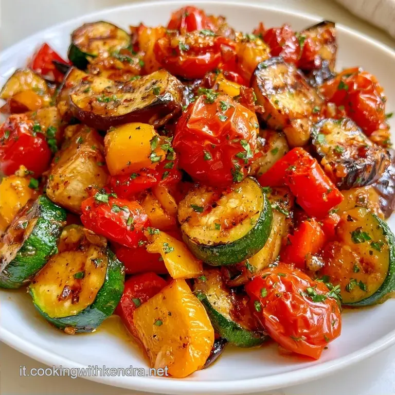 Verdure Estive Friggitrice in 35 Minuti