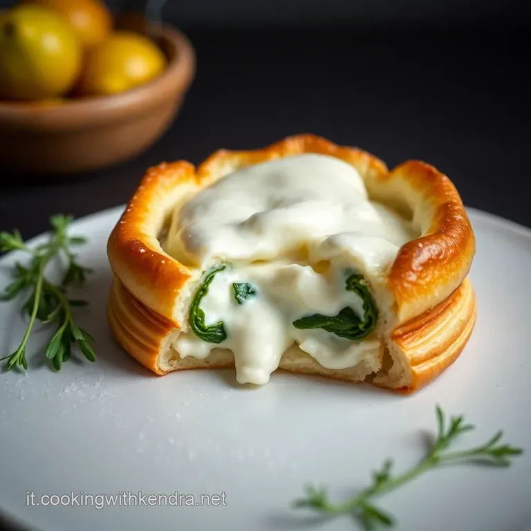 Vol-au-Vent alla Ricotta e Spinaci