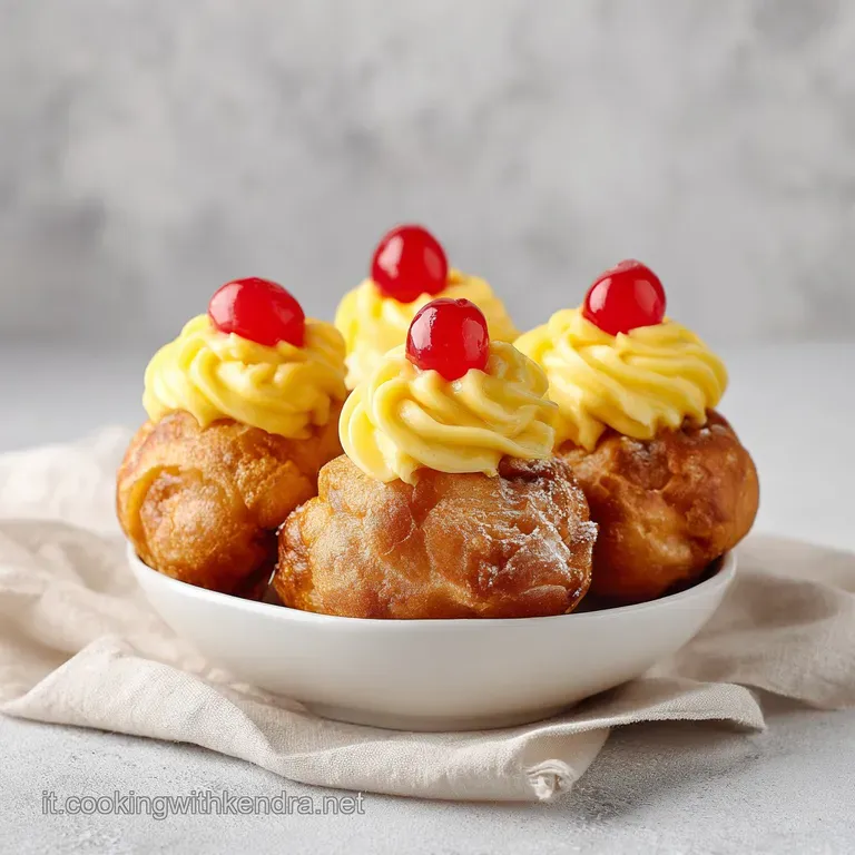 Zeppole Di San Giuseppe Fritte: Gonfie E Soffici