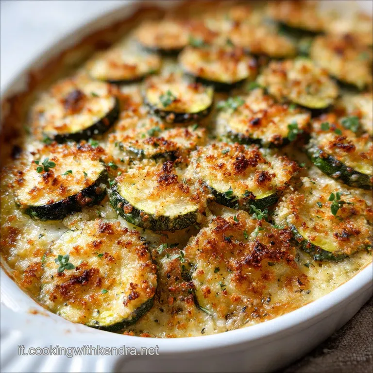 Zucchine Gratinate Croccanti al Forno