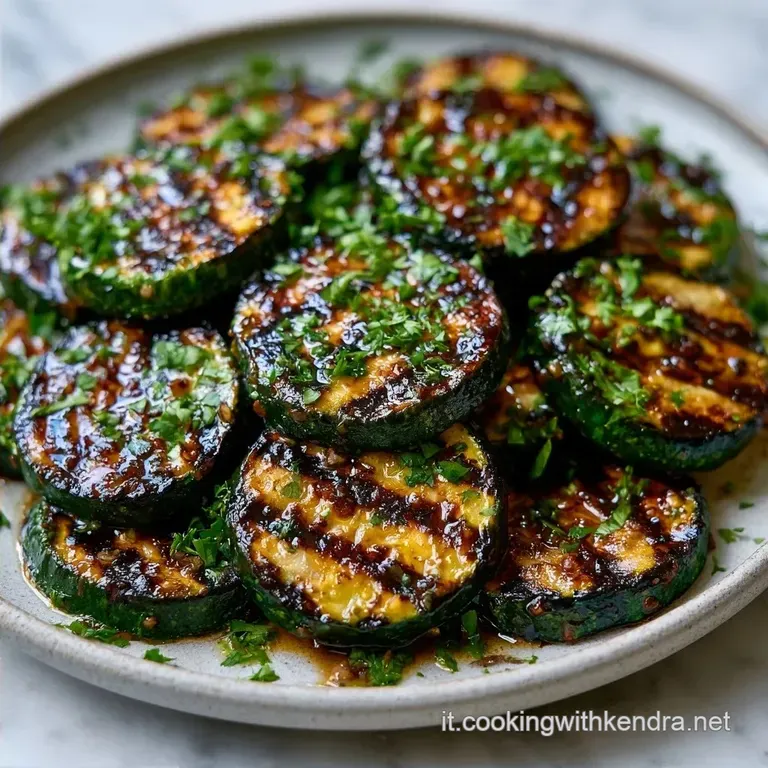 Zucchine Grigliate Sfiziose al Prezzemolo in 35 Minuti