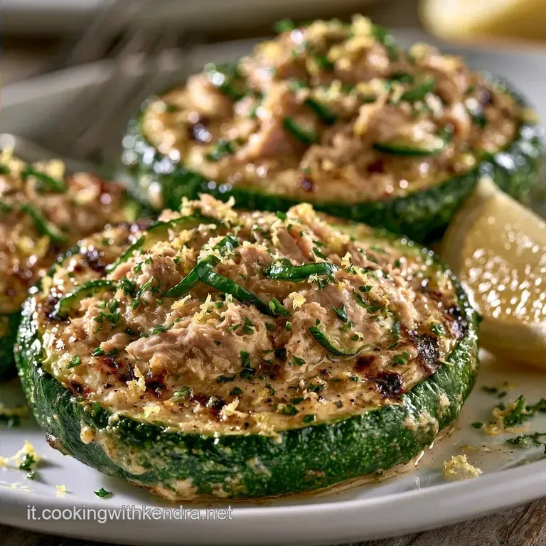 Zucchine Grigliate con Tonno e Limone in 20 Minuti