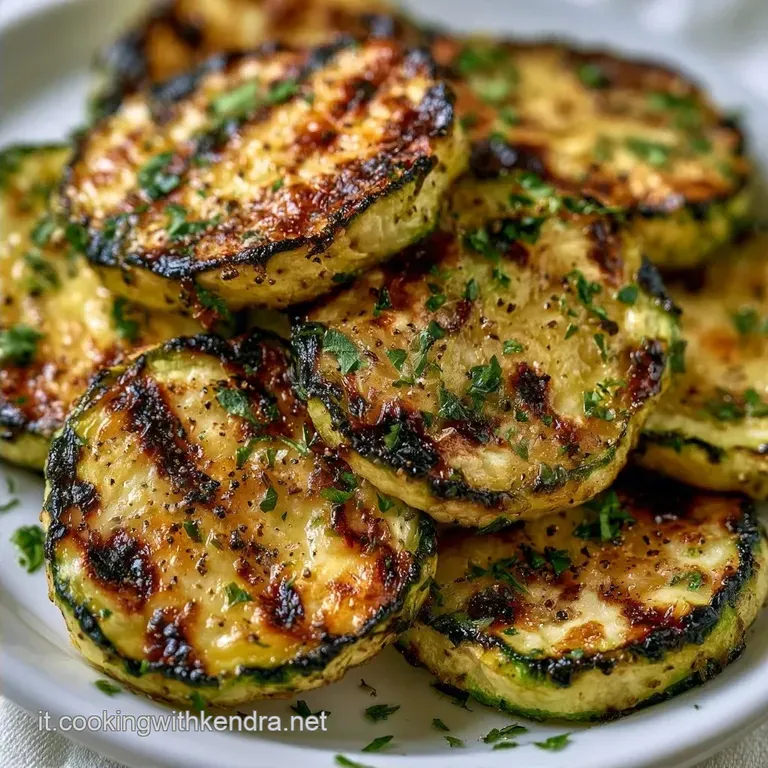 Zucchine Friggitrice Aria con Aglio e Origano