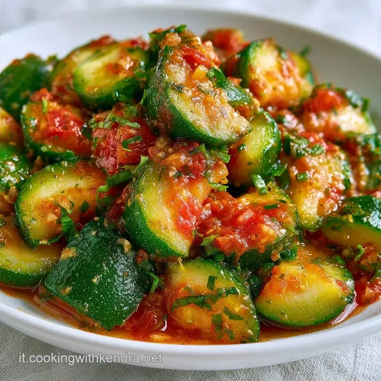Zucchine In Umido Al Pomodoro: Saporite