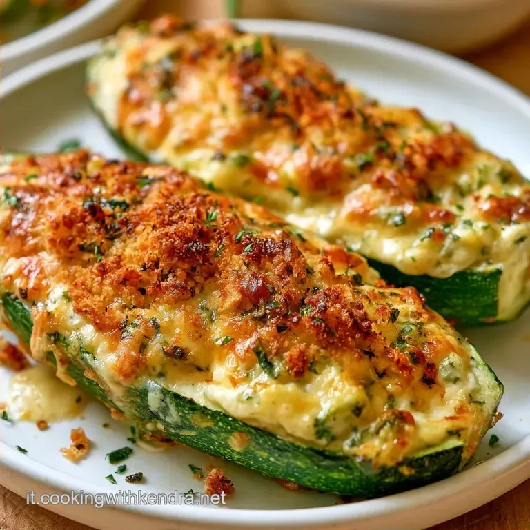 Zucchine Ripiene in Friggitrice Ad Aria con Ricotta