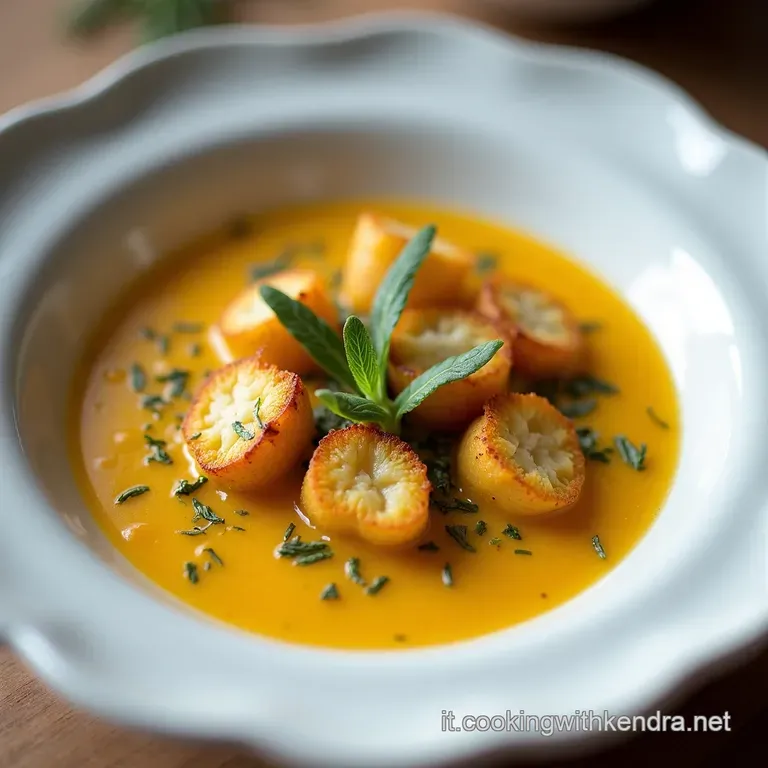 Zuppa di Ceci Rustica con Rosmarino e Crostini allAglio